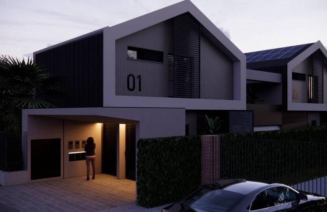 Villette a schiera in vendita a Vaprio d'Adda