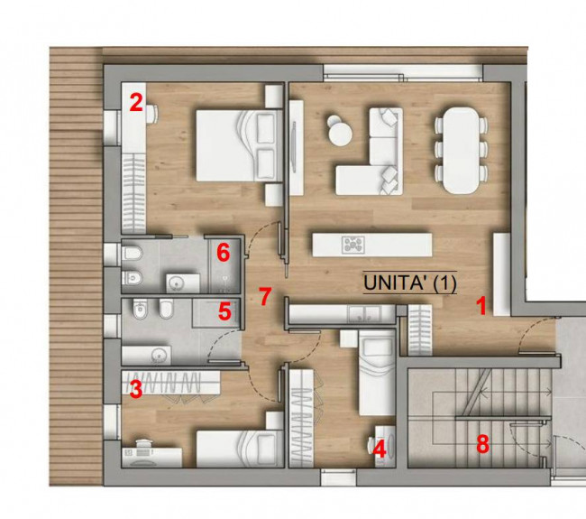 Appartamento in Vendita a Treviso