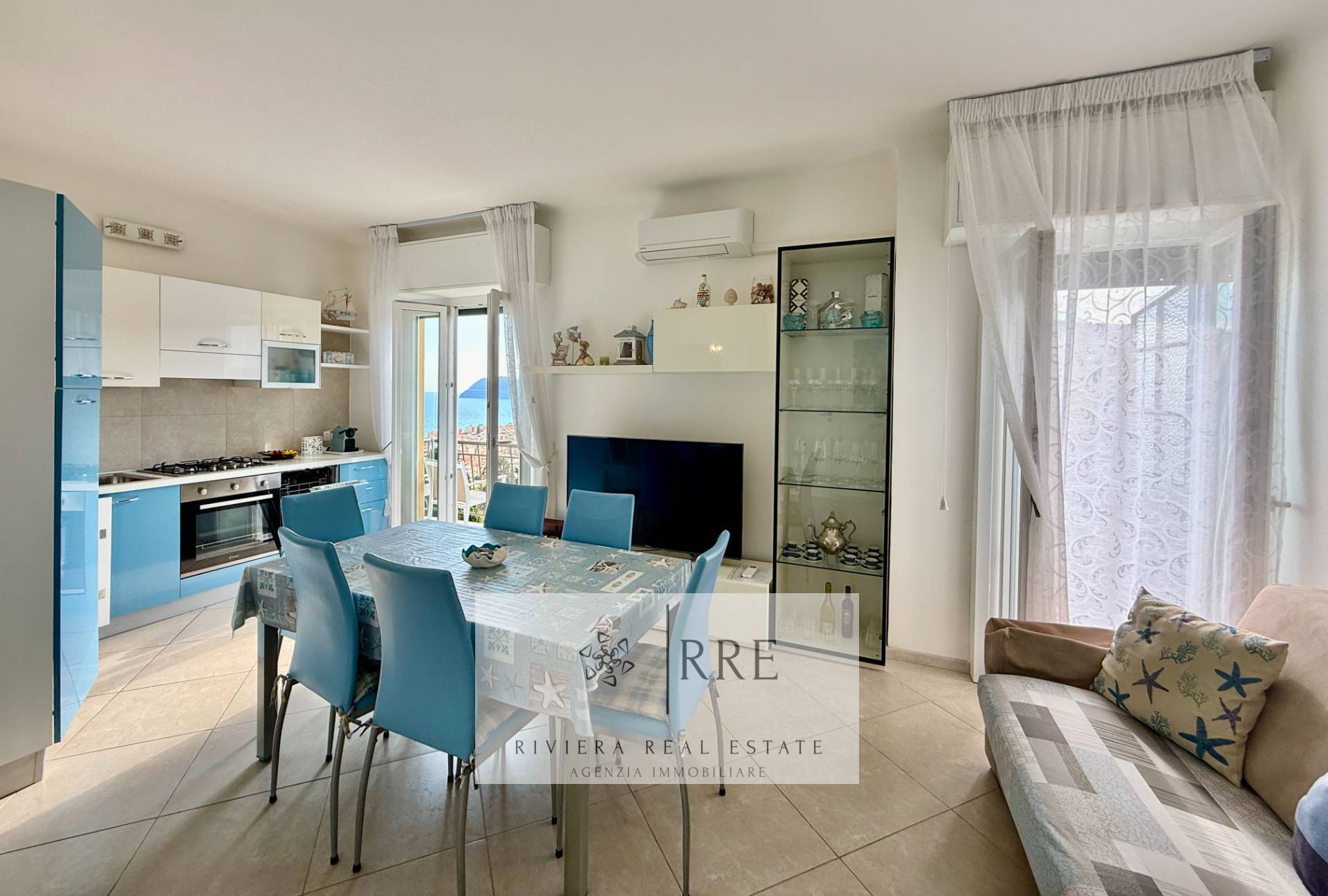3rooms flat for sale in Alassio