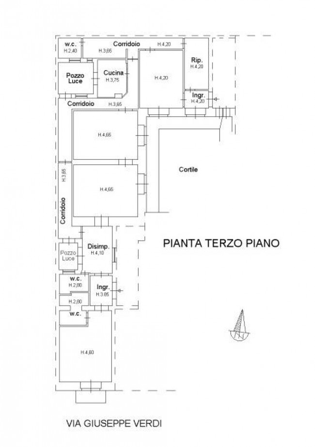 Appartamento in vendita a Catania Zona centro