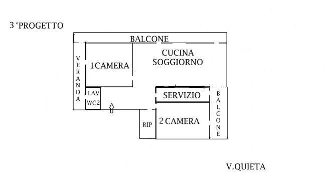 Appartamento in vendita a Catania Vulcania