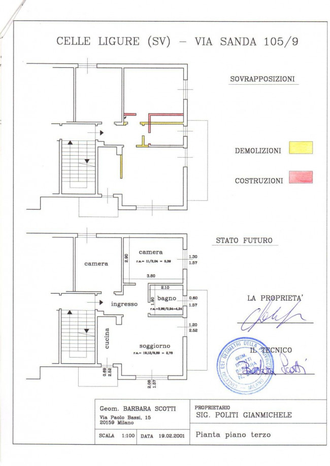 Appartamento in vendita a Celle Ligure