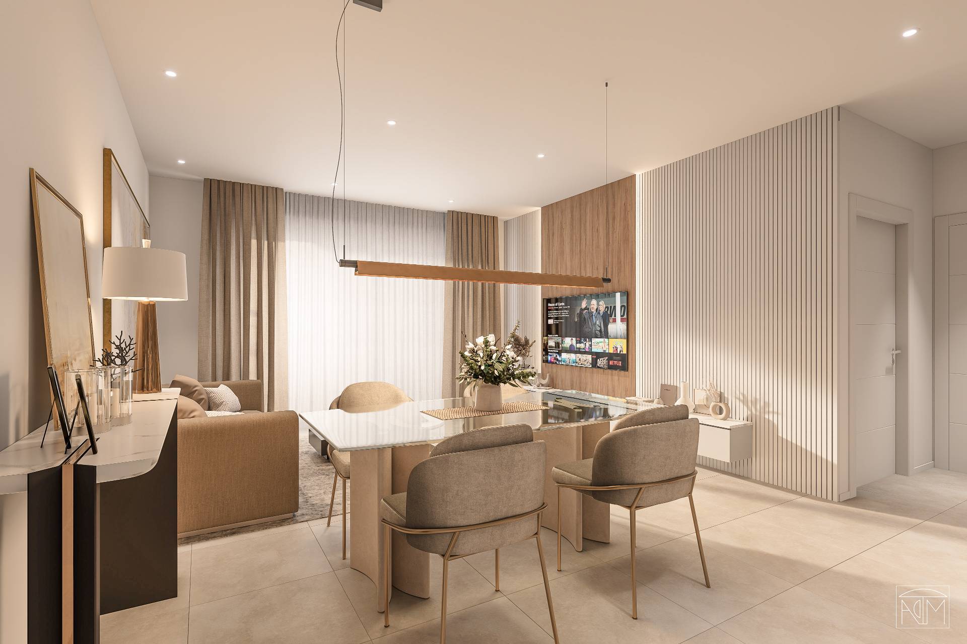 Trilocali Nuova Costruzione Residenze Muscetta in vendita a Roma