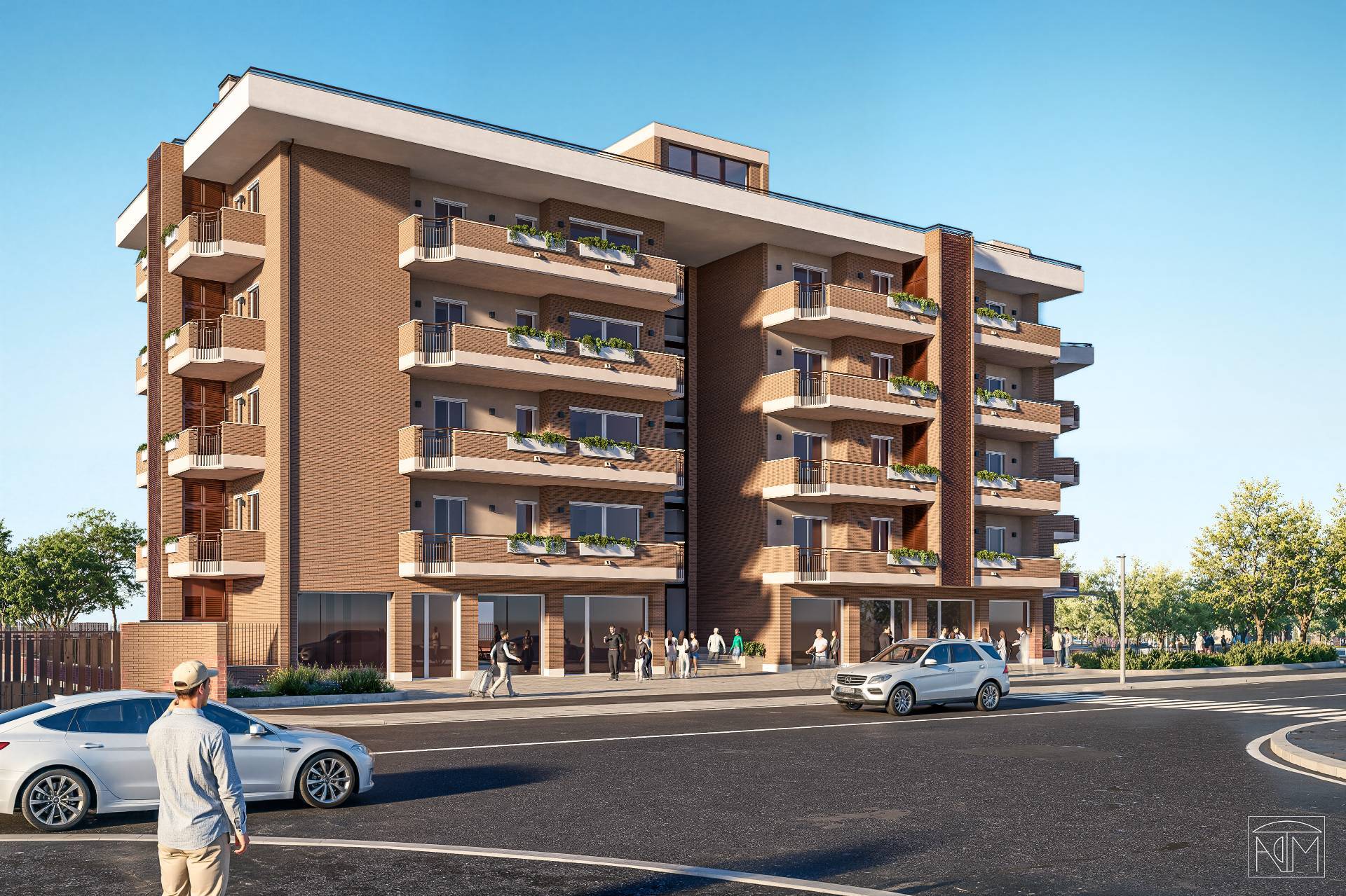 Attico Trilocale con Mansarda Residenze Muscetta in vendita a Roma