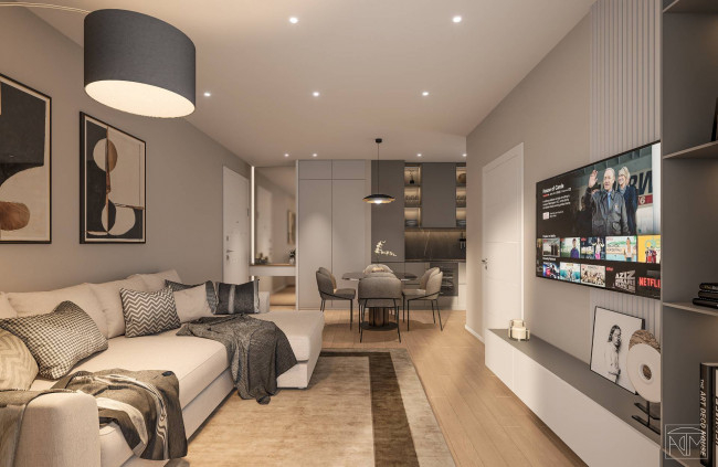Bilocali Nuova Costruzione Residenze Muscetta in vendita a Roma