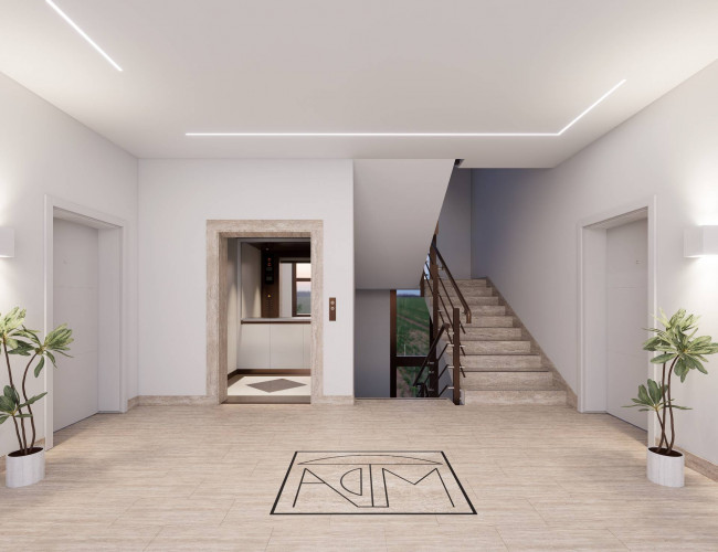 Attico Bilocale con Mansarda Nuova Costruzione Residenze Muscetta in vendita a Roma