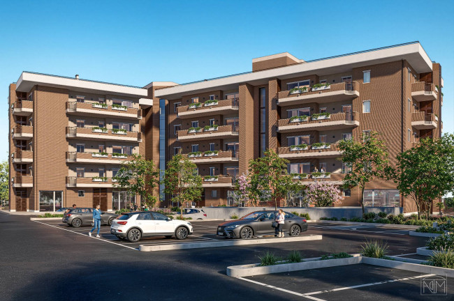 Attico Bilocale con Mansarda Nuova Costruzione Residenze Muscetta in vendita a Roma