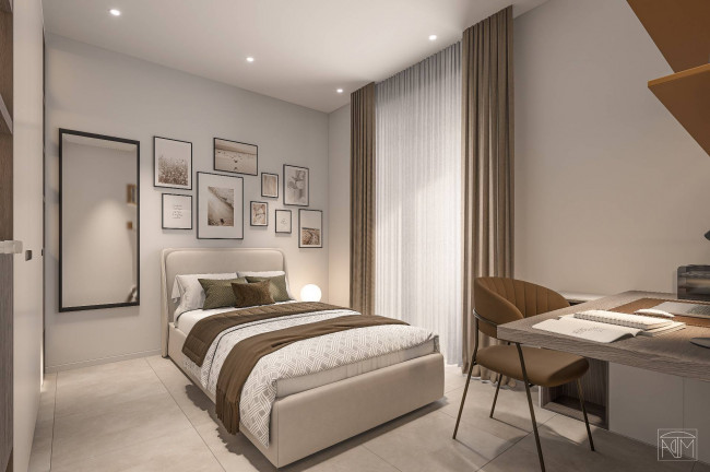 Trilocali Nuova Costruzione Residenze Muscetta in vendita a Roma