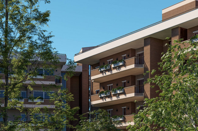 Attico Trilocale con Mansarda Residenze Muscetta in vendita a Roma