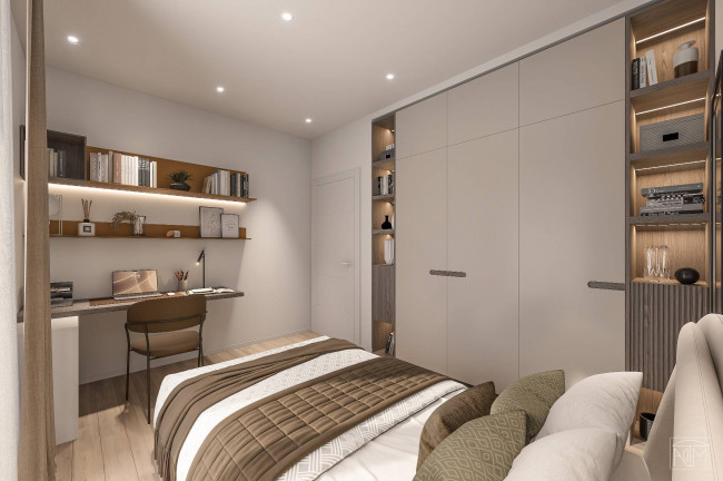 Trilocale terzo piano Nuova Costruzione Residenze Muscetta in vendita a Roma