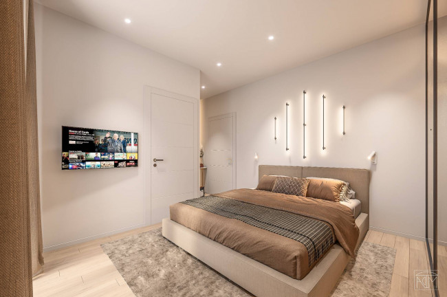 Trilocale terzo piano Nuova Costruzione Residenze Muscetta in vendita a Roma