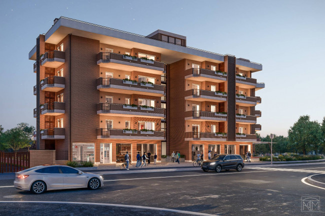 Quadrilocale secondo piano Nuova Costruzione Residenze Muscetta in vendita a Roma