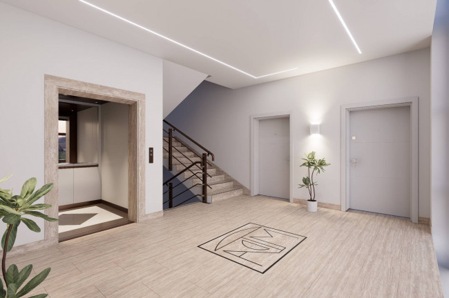 Quadrilocale secondo piano Nuova Costruzione Residenze Muscetta in vendita a Roma