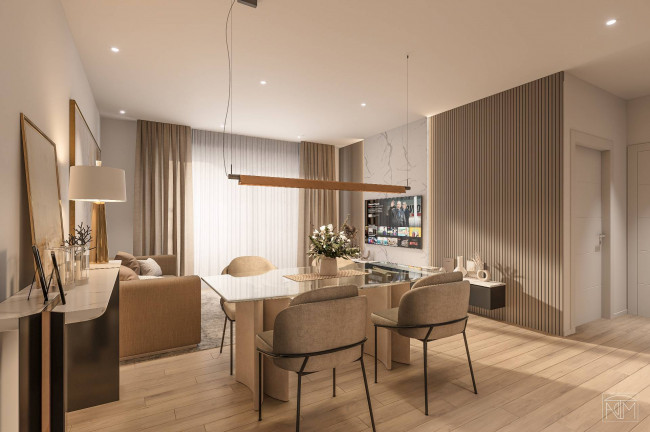 Quadrilocale secondo piano Nuova Costruzione Residenze Muscetta in vendita a Roma