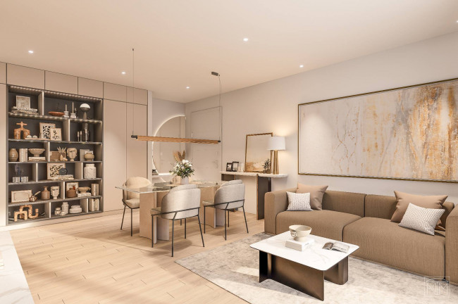Quadrilocale secondo piano Nuova Costruzione Residenze Muscetta in vendita a Roma