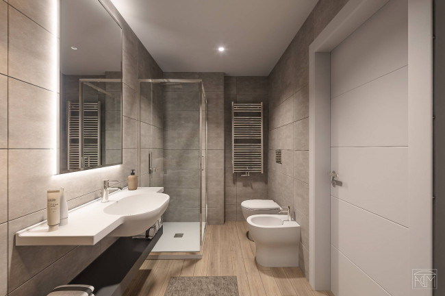 Quadrilocale secondo piano Nuova Costruzione Residenze Muscetta in vendita a Roma