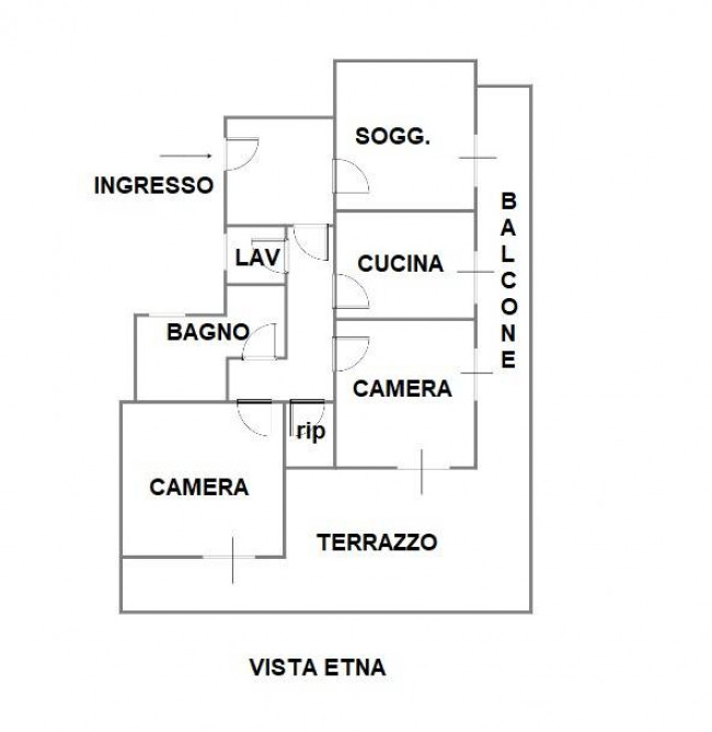Appartamento in vendita a Catania