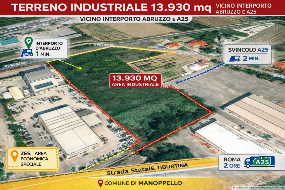 Terreno Industriale in vendita a Manoppello