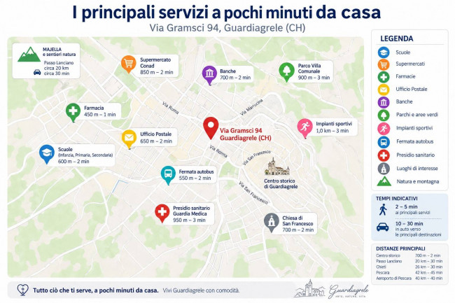 Appartamento in vendita a Guardiagrele