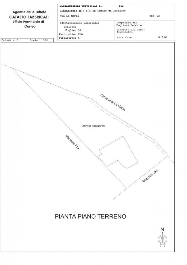 Villa in vendita a Cherasco