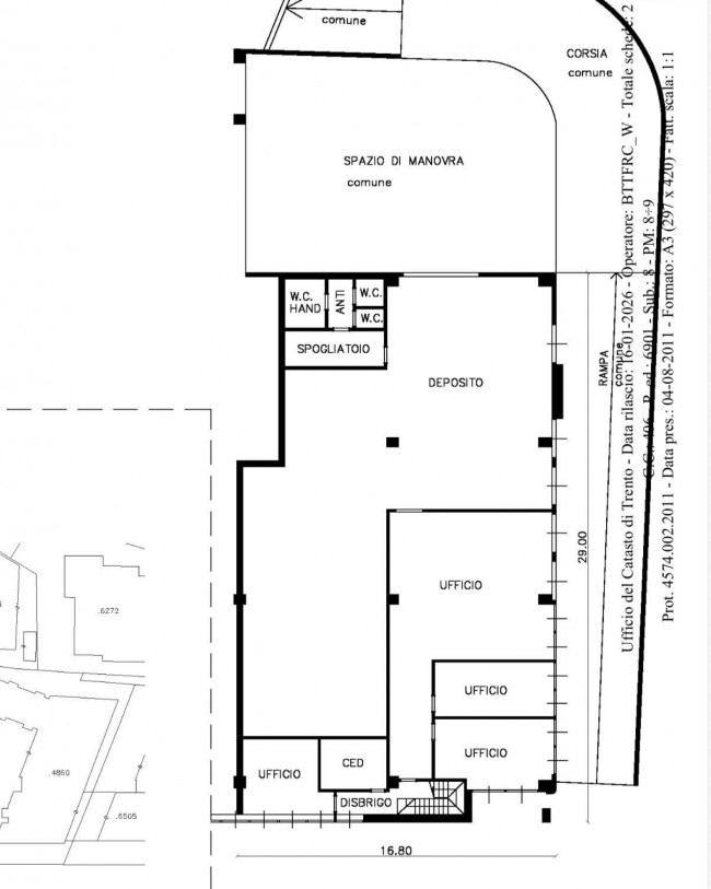 Locale commerciale in affitto a Trento