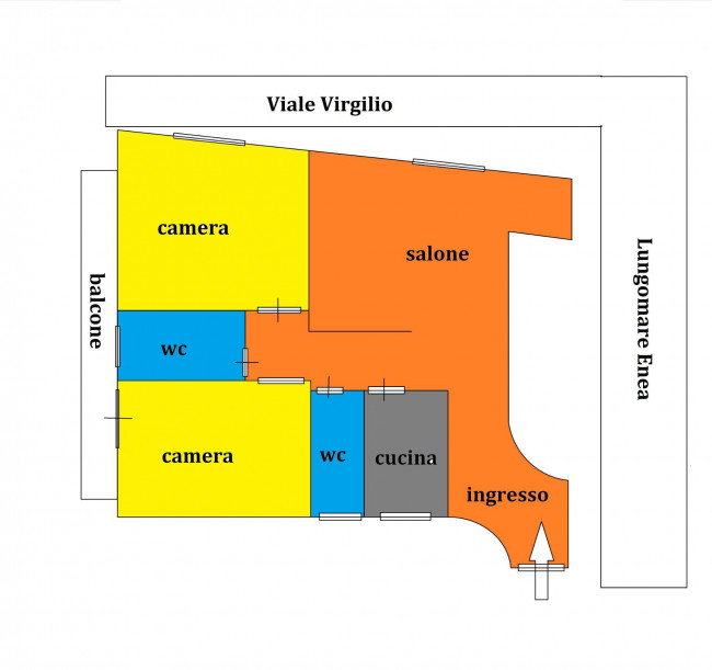 Appartamento in vendita a Anzio