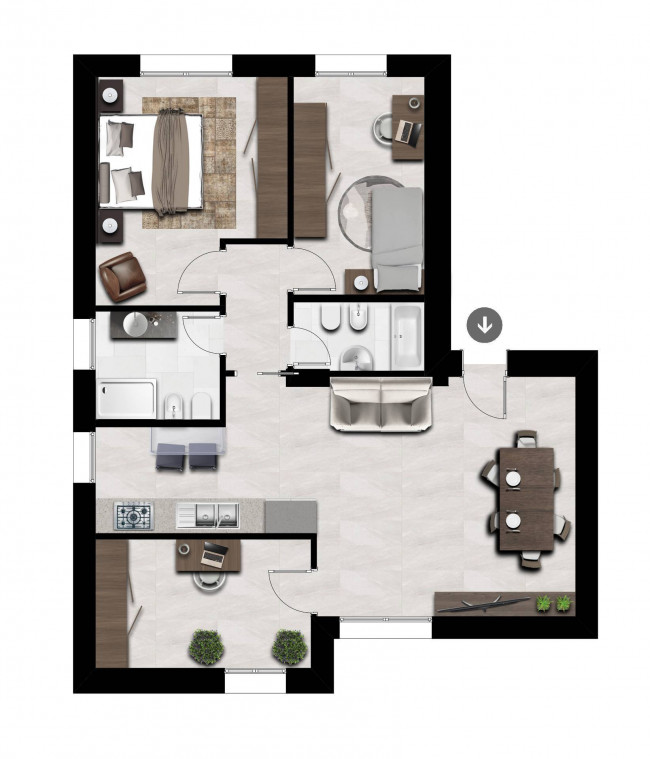 Appartamento in vendita a Civitanova Marche