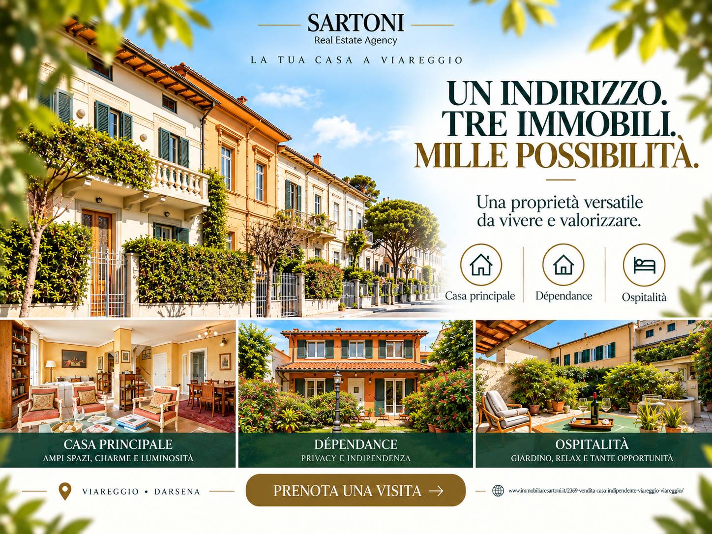 Casa indipendente in vendita a Viareggio