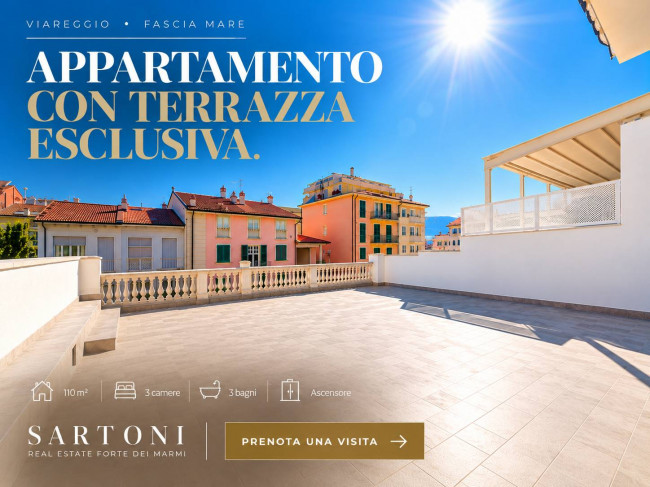 Apartment for sale in Viareggio