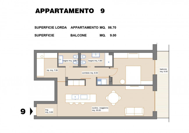 Appartamento in vendita a Termoli