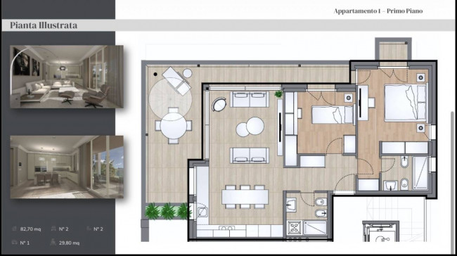 Apartment for sale in Melide