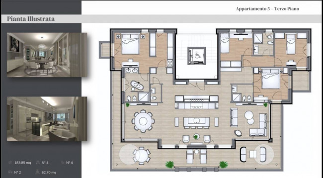 Appartamento in vendita a Melide