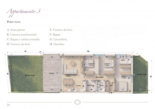 Apartment for sale in Cadempino