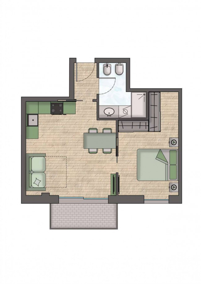 Bilocale in vendita a Bergamo