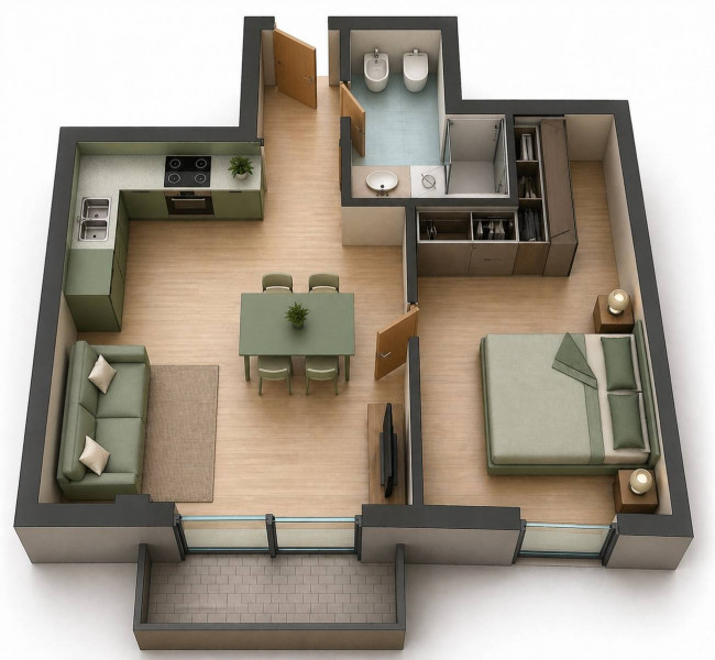 Bilocale in vendita a Bergamo