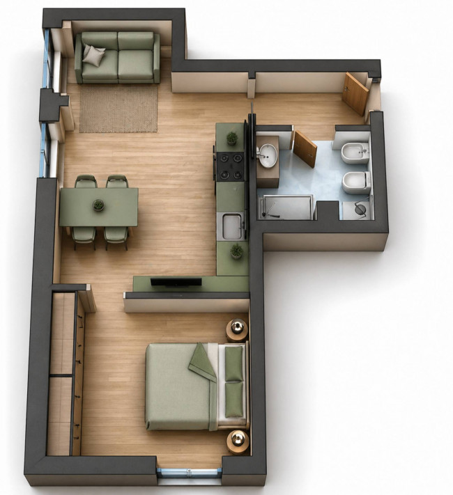 Bilocale in vendita a Bergamo