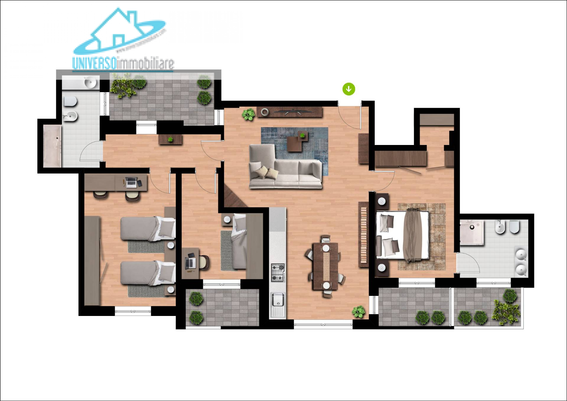  grottammare vendita quart: ischia universo-immobiliare