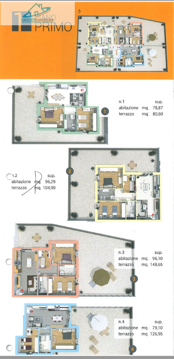 Appartamento MONTEPRANDONE vendita  Centobuchi  Universo Immobiliare