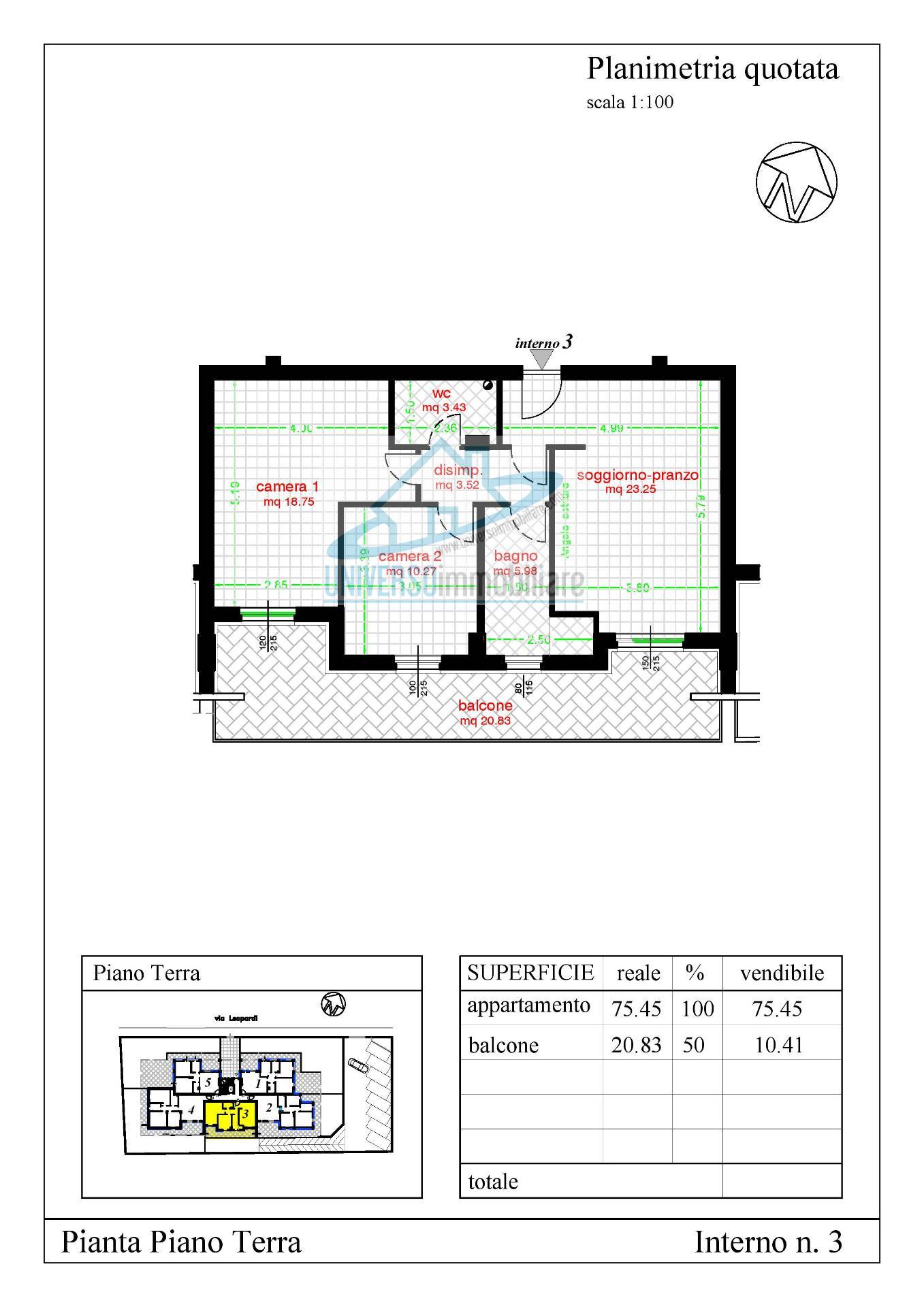 Appartamento CASTEL DI LAMA vendita  Piattoni  Universo Immobiliare